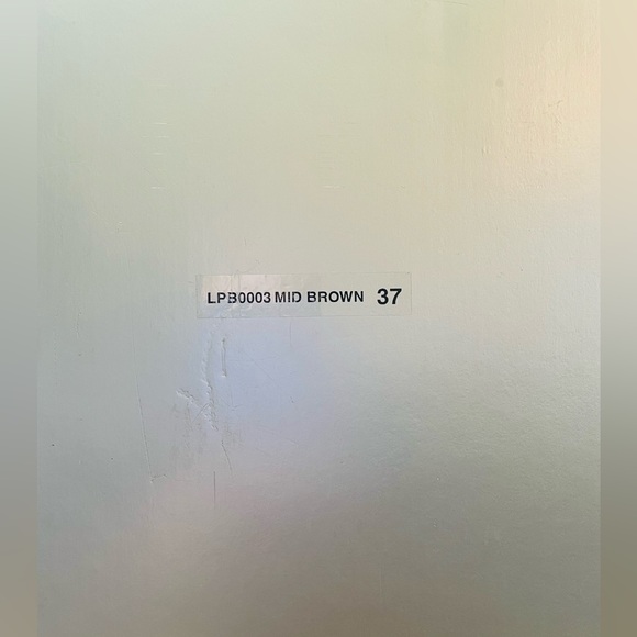 Aldo Brown Leather Strappy Platform Wood Heels Studded Size 37 Italy - Picture 12 of 12